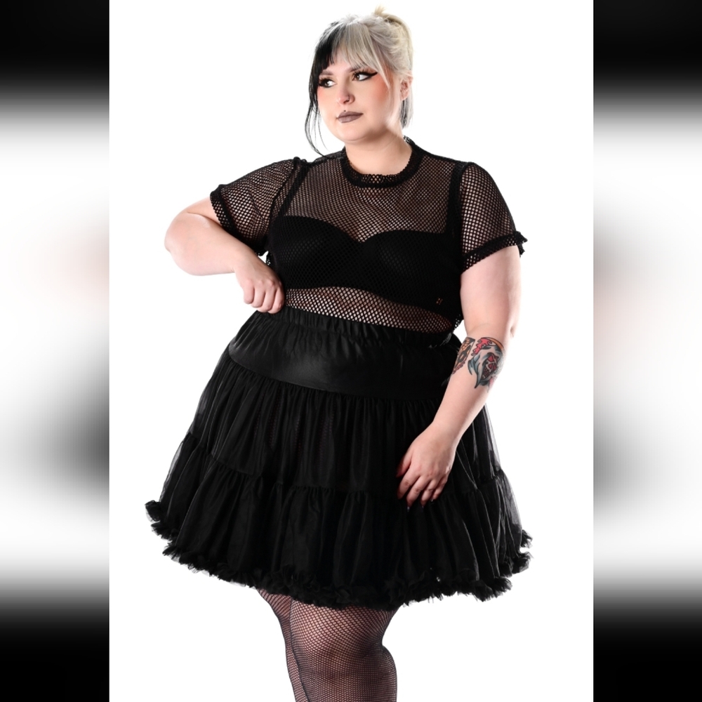 FOXBLOOD Womens OG Petticoat Black Size XS